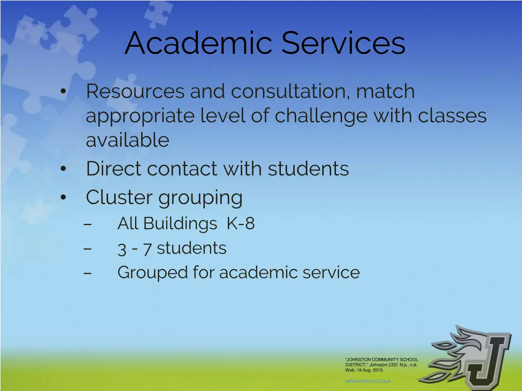 academic services