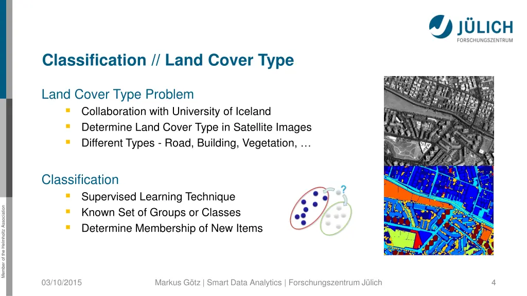 classification land cover type