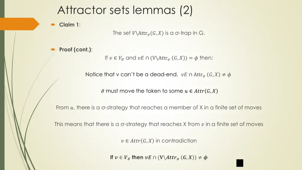 attractor sets lemmas 2