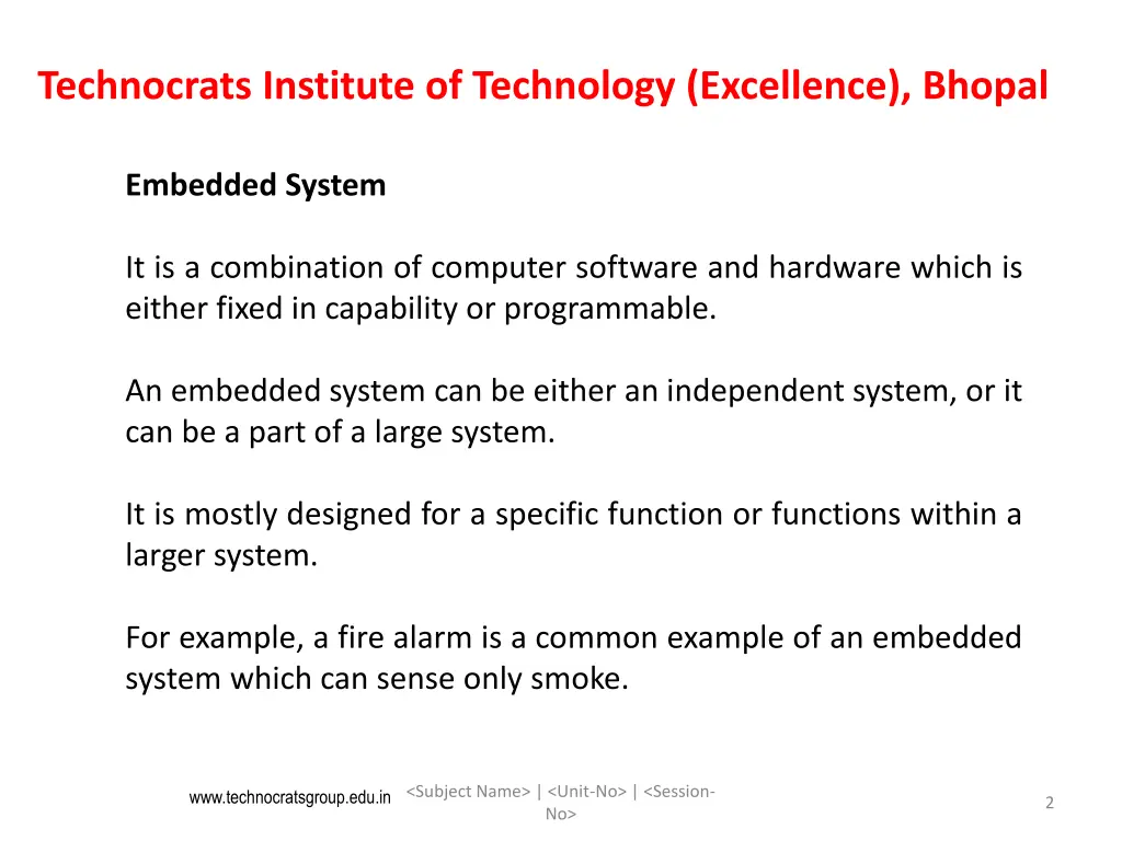 technocrats institute of technology excellence 1