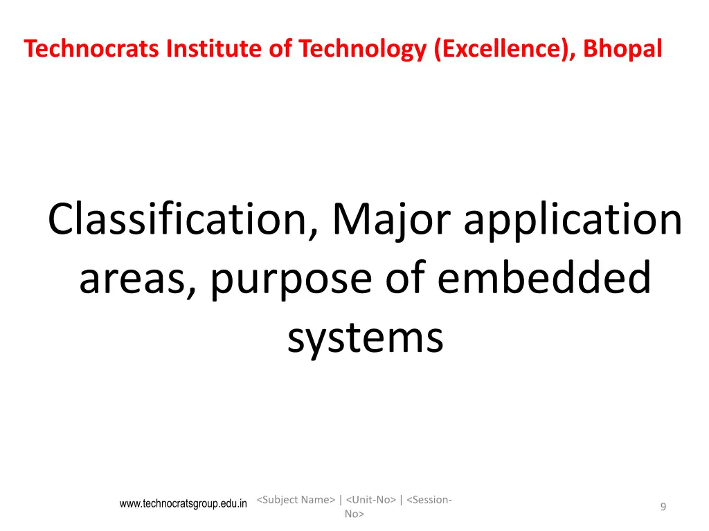 technocrats institute of technology excellence 8