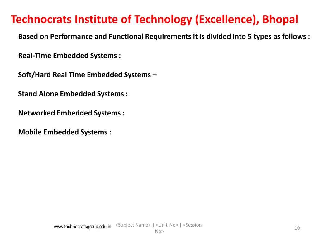 technocrats institute of technology excellence 9