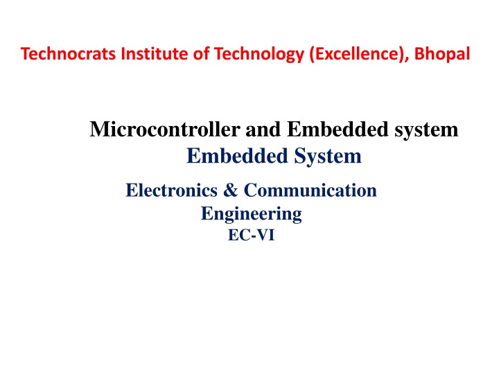 technocrats institute of technology excellence