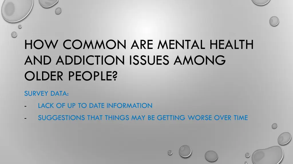 how common are mental health and addiction issues 1