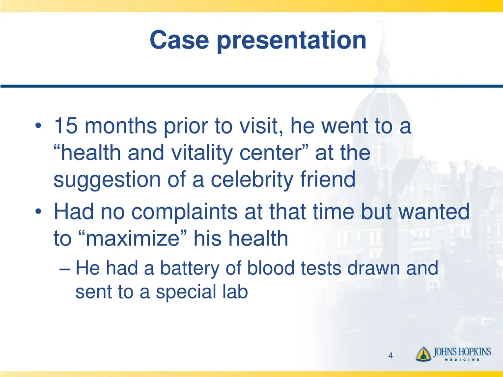 case presentation 1