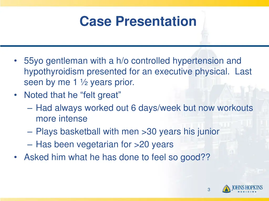 case presentation