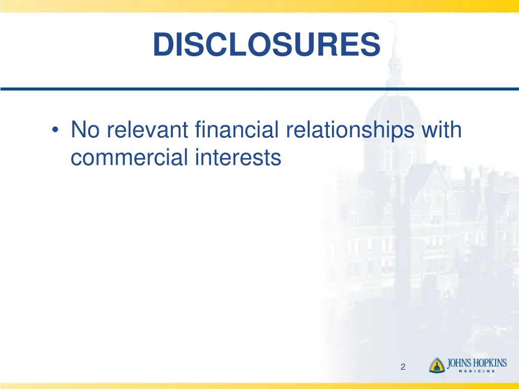 disclosures