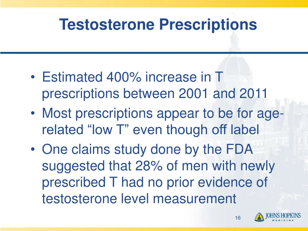 testosterone prescriptions