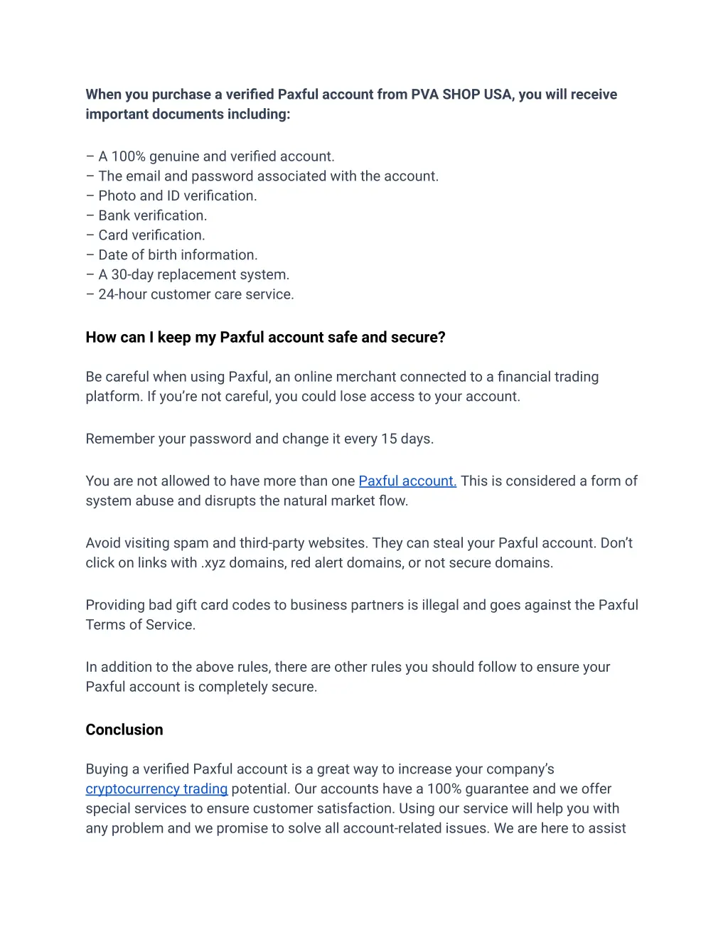 when you purchase a verified paxful account from