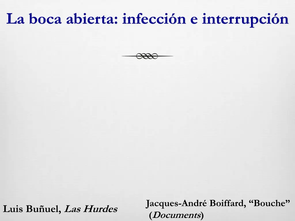 la boca abierta infecci n e interrupci n