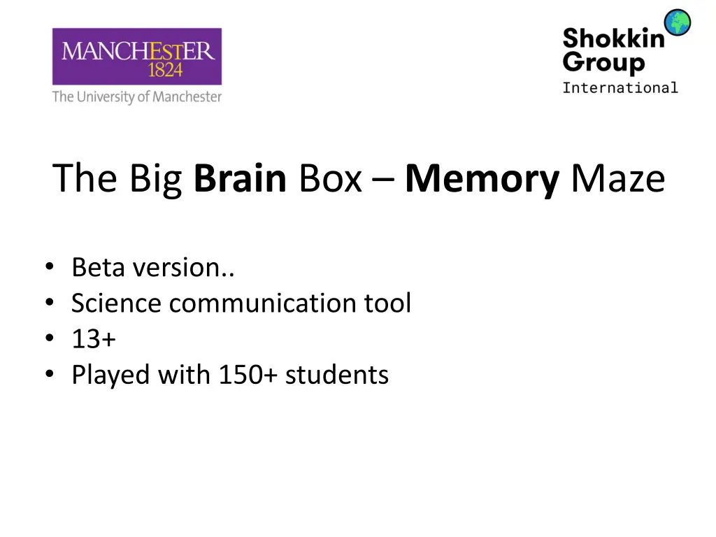 the big brain box memory maze 1