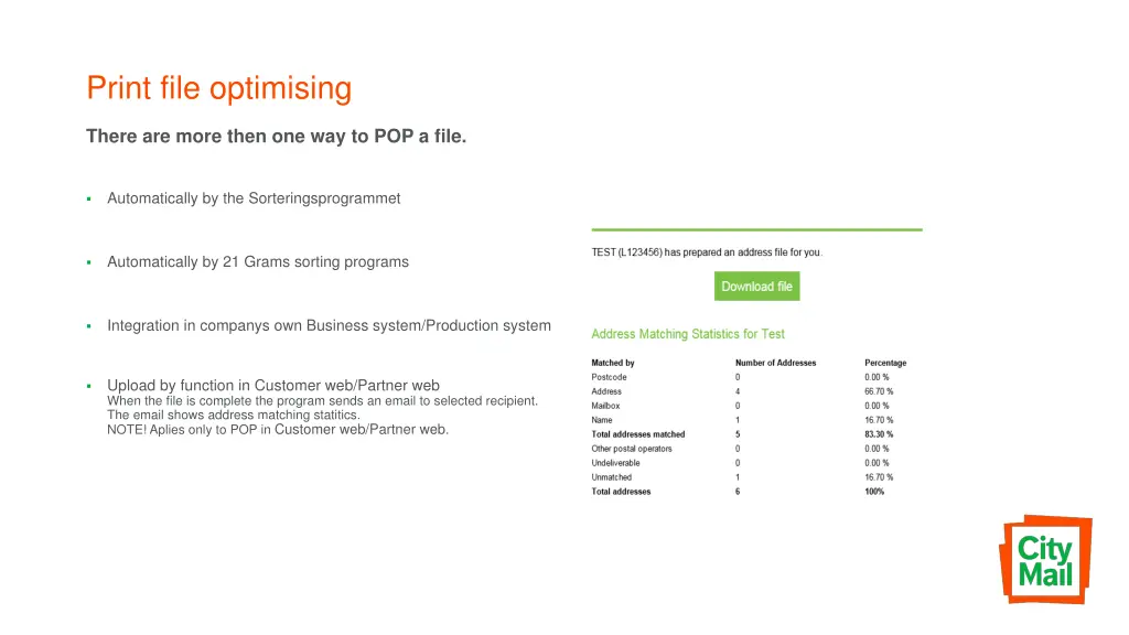 print file optimising