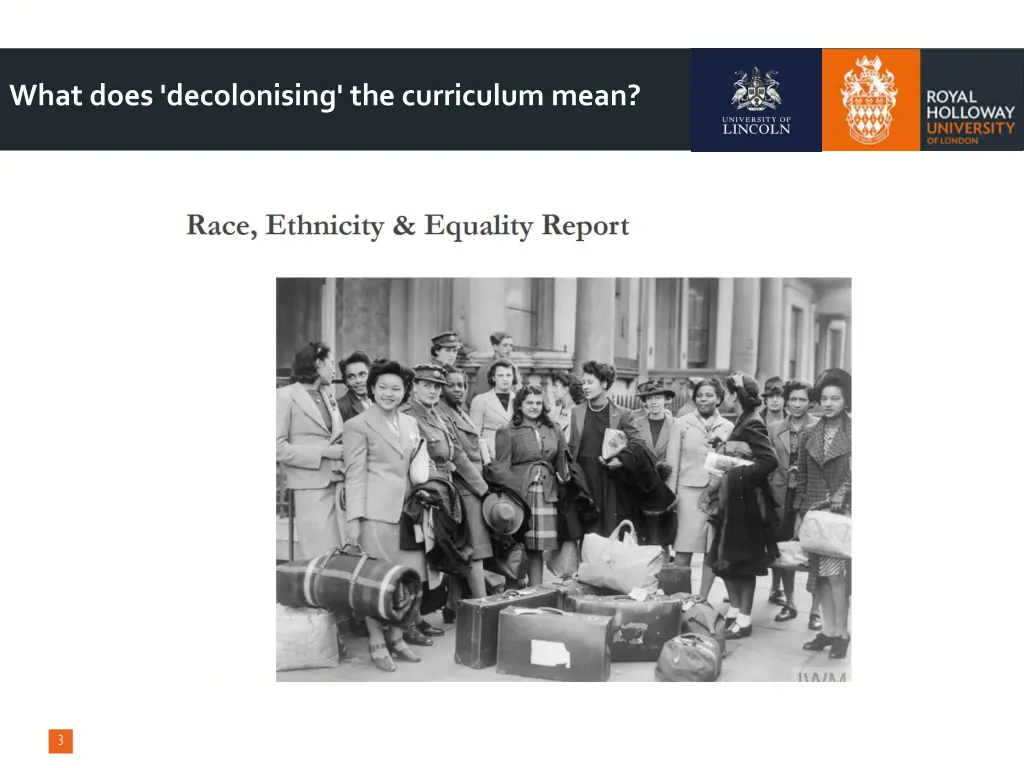 what does decolonising the curriculum mean