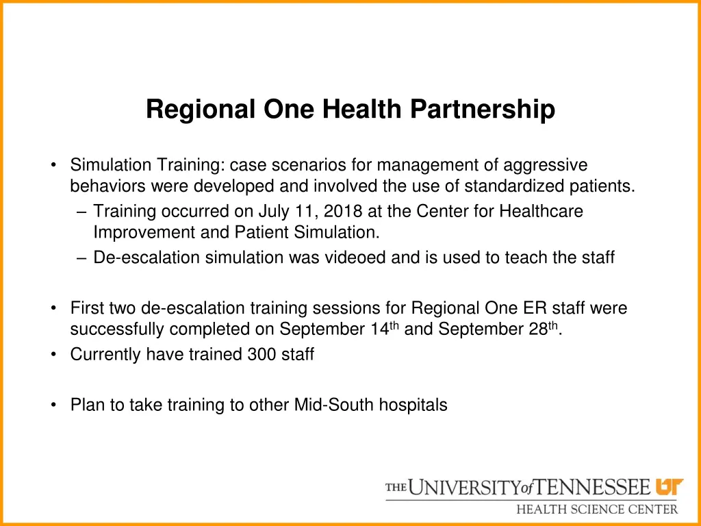 regional one health partnership