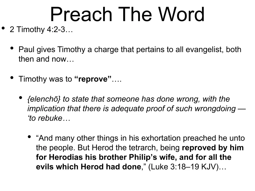 preach the word 2 timothy 4 2 3 3