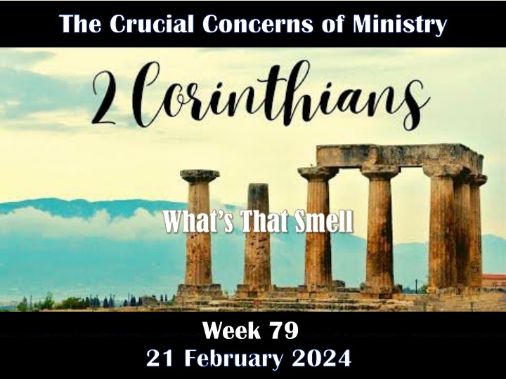 the crucial concerns of ministry the crucial