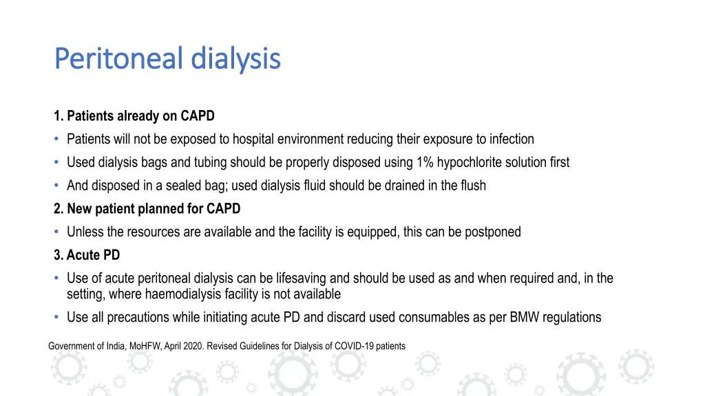 peritoneal dialysis peritoneal dialysis