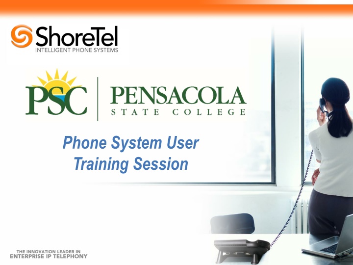 phone system user training session