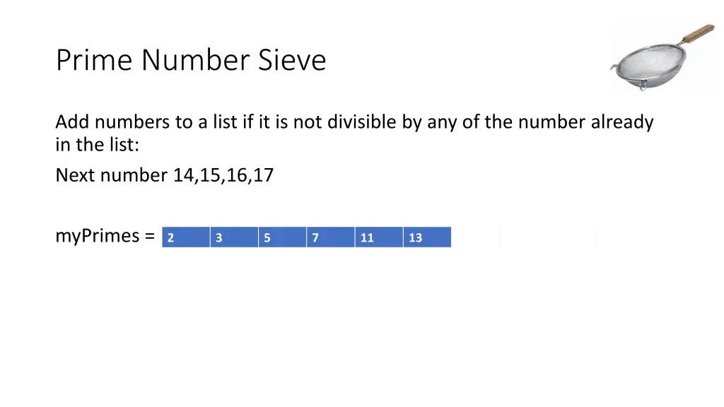 prime number sieve 12