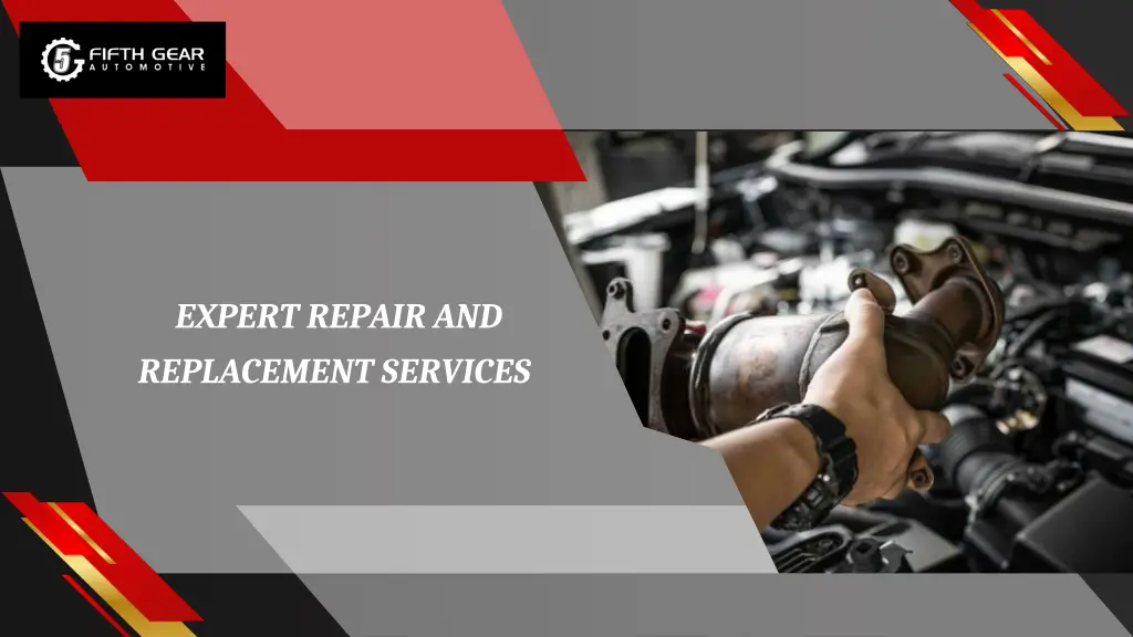 expert repair and replacement services