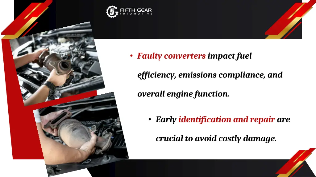 faulty converters impact fuel