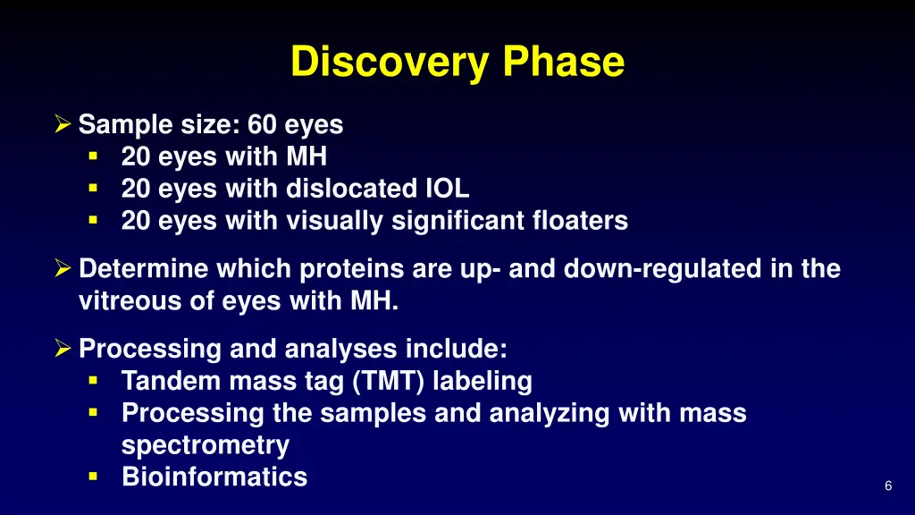 discovery phase