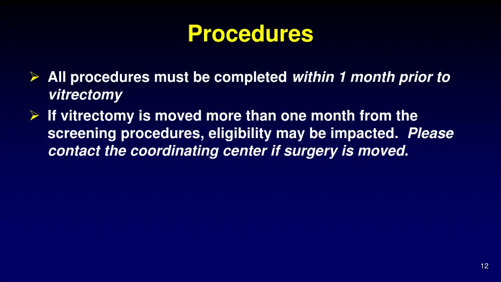 procedures 1