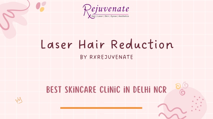 laser hair reduction by rxrejuvenate