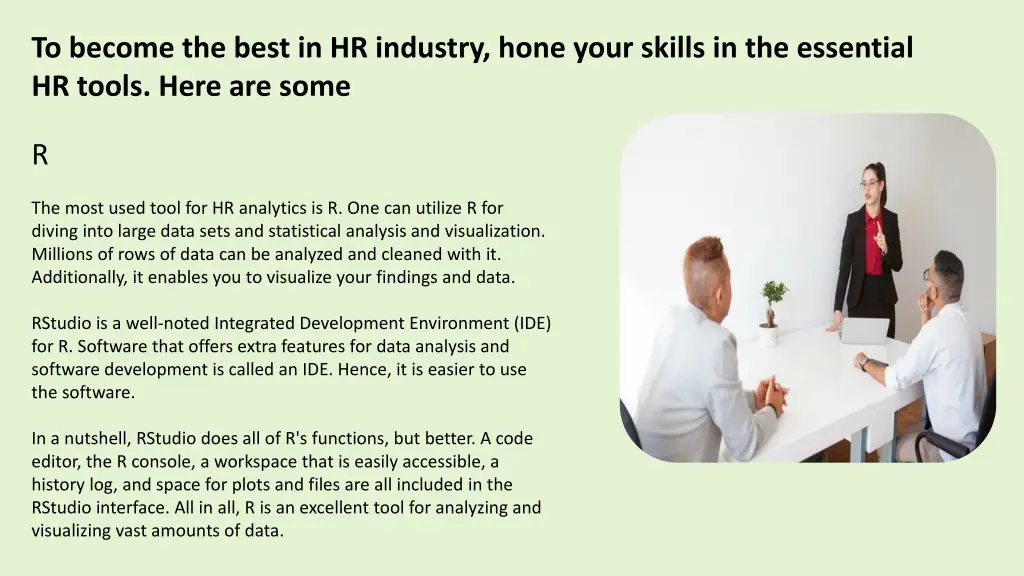 to become the best in hr industry hone your