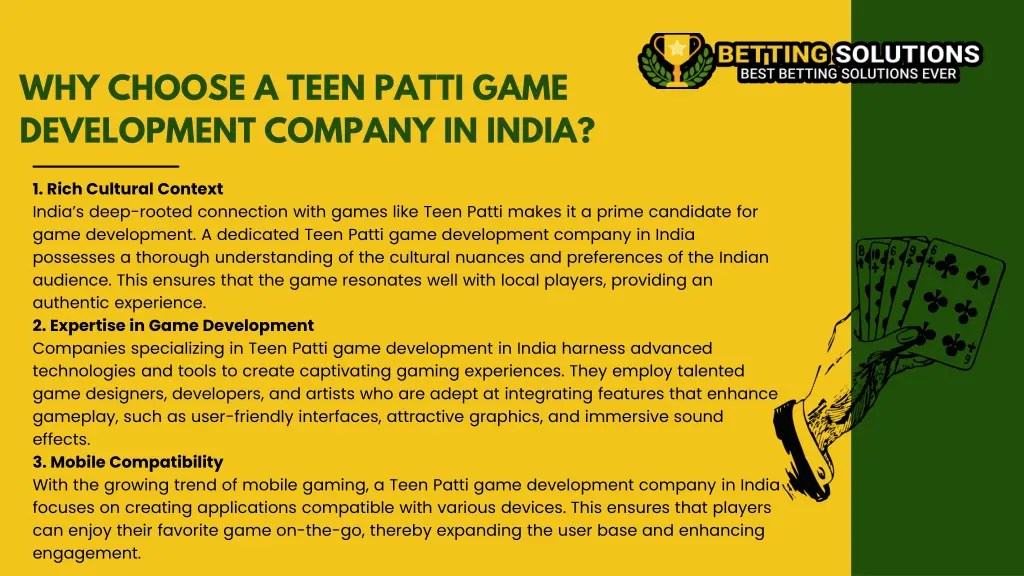 why choose a teen patti game development company