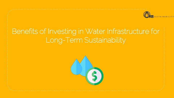 benefits of investing in water infrastructure