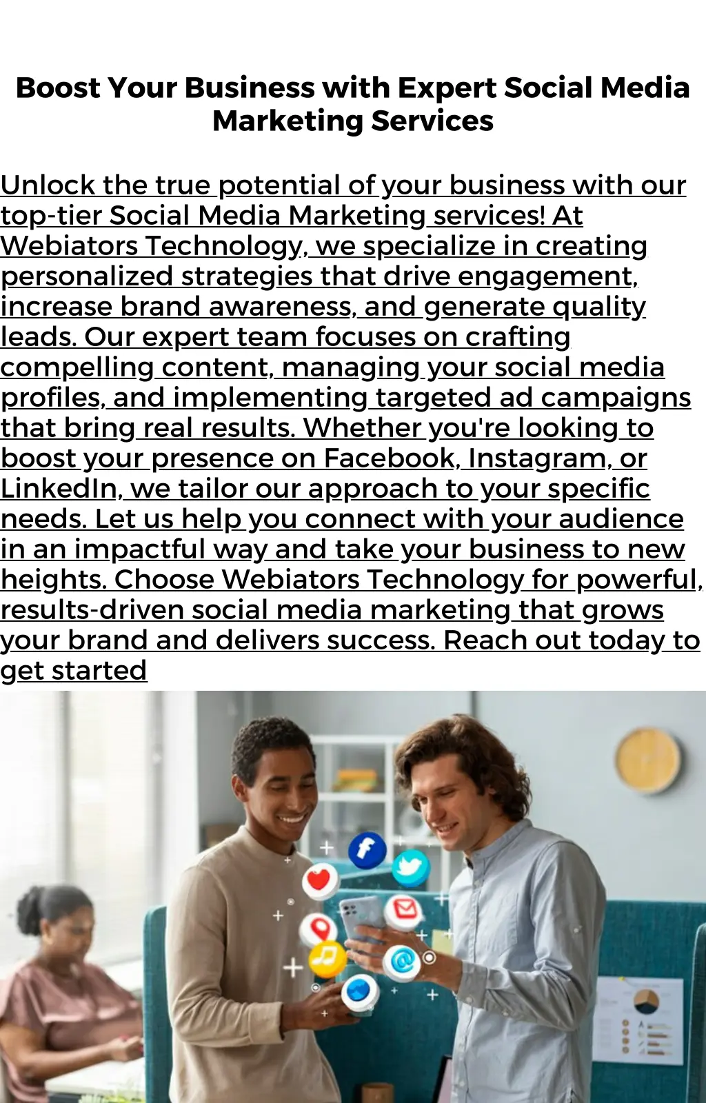 boost your business with expert social media