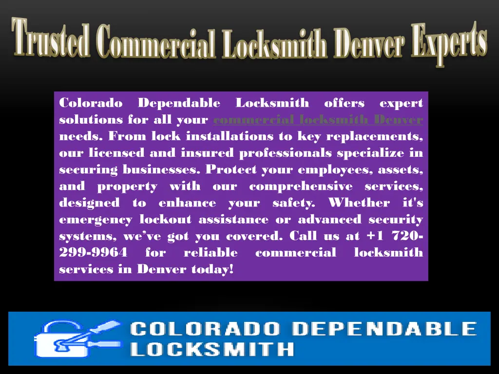 trusted commercial locksmith denver experts 3