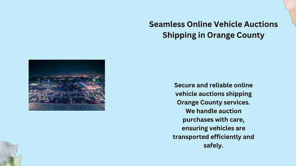 seamless online vehicle auctions shipping