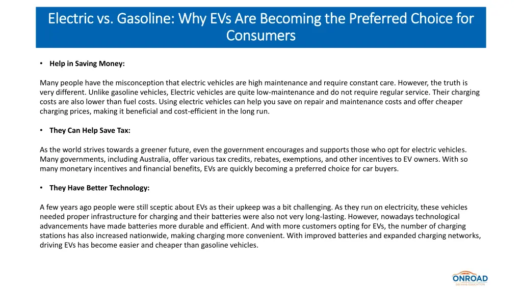 electric vs gasoline why evs are becoming 2