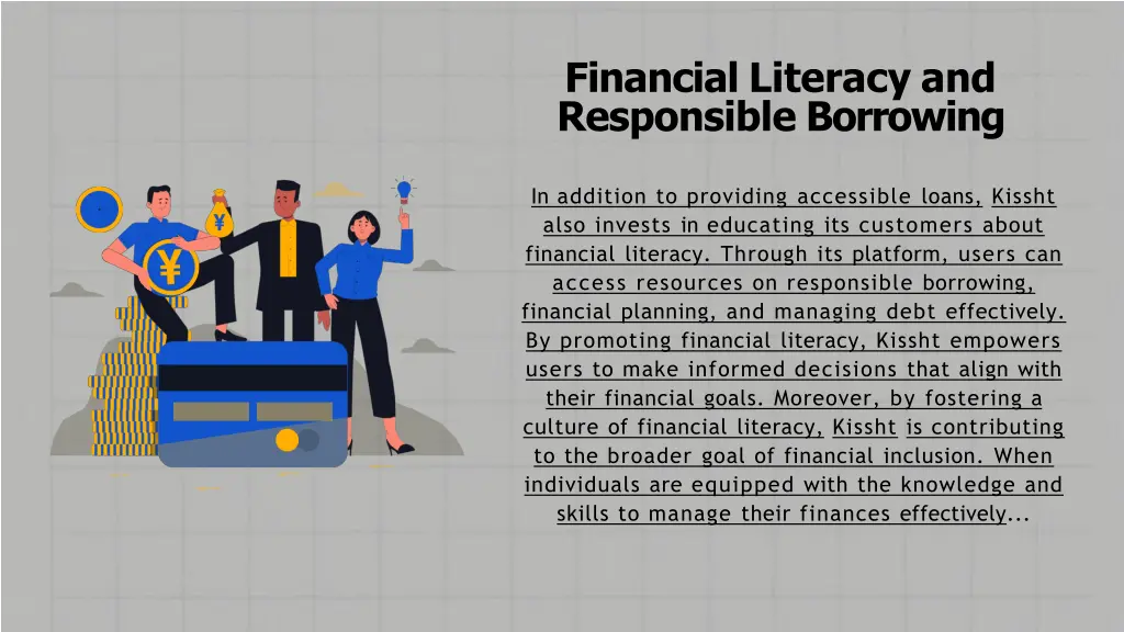 financial literacy and responsible borrowing