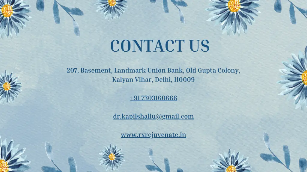 contact us