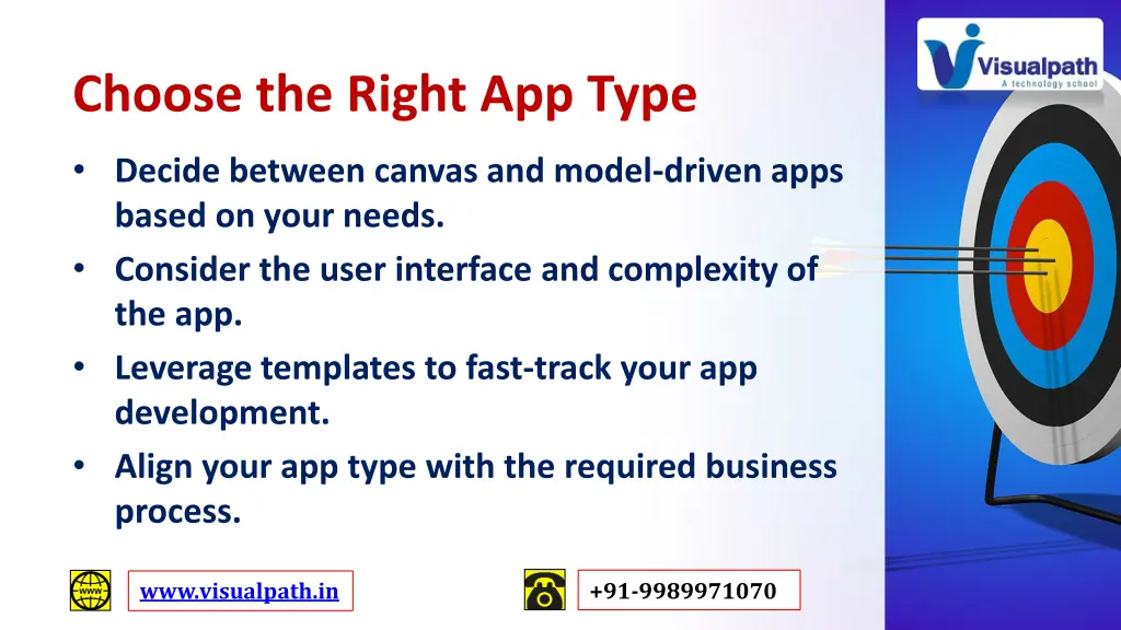 choose the right app type