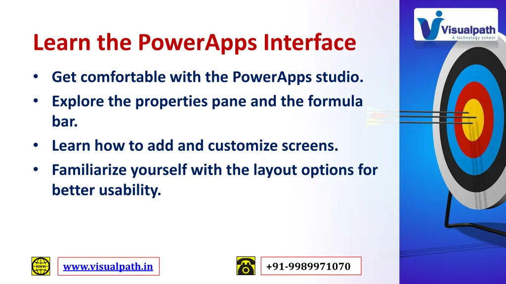 learn the powerapps interface