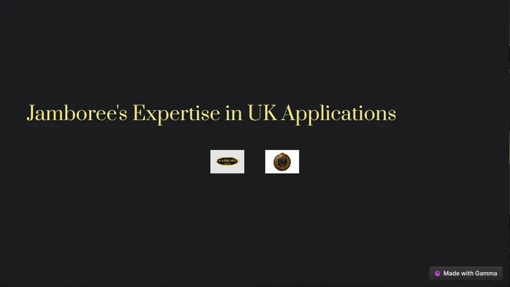 jamboree s expertise in uk applications