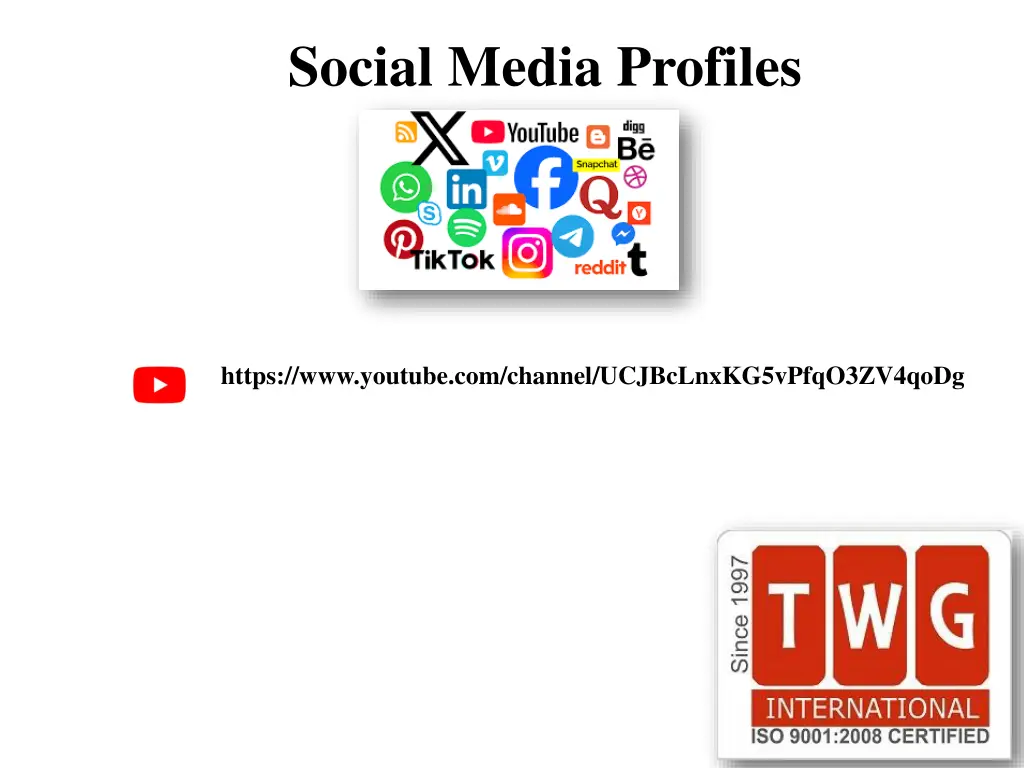 social media profiles 2