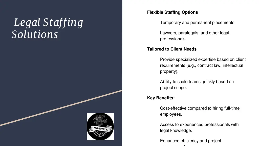 flexible staffing options