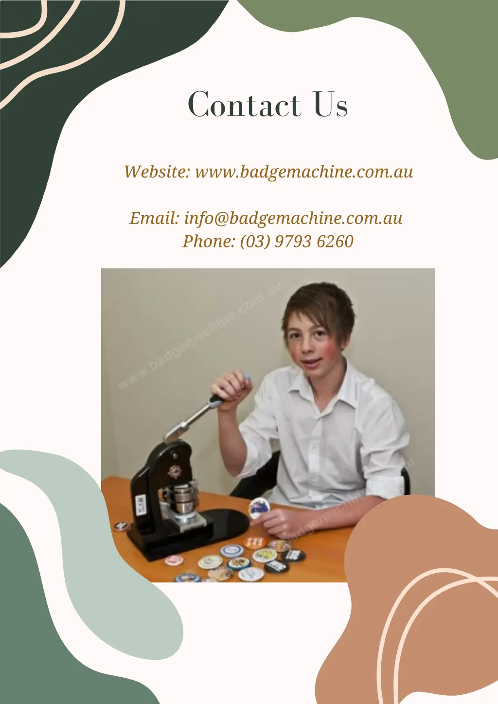 contact us