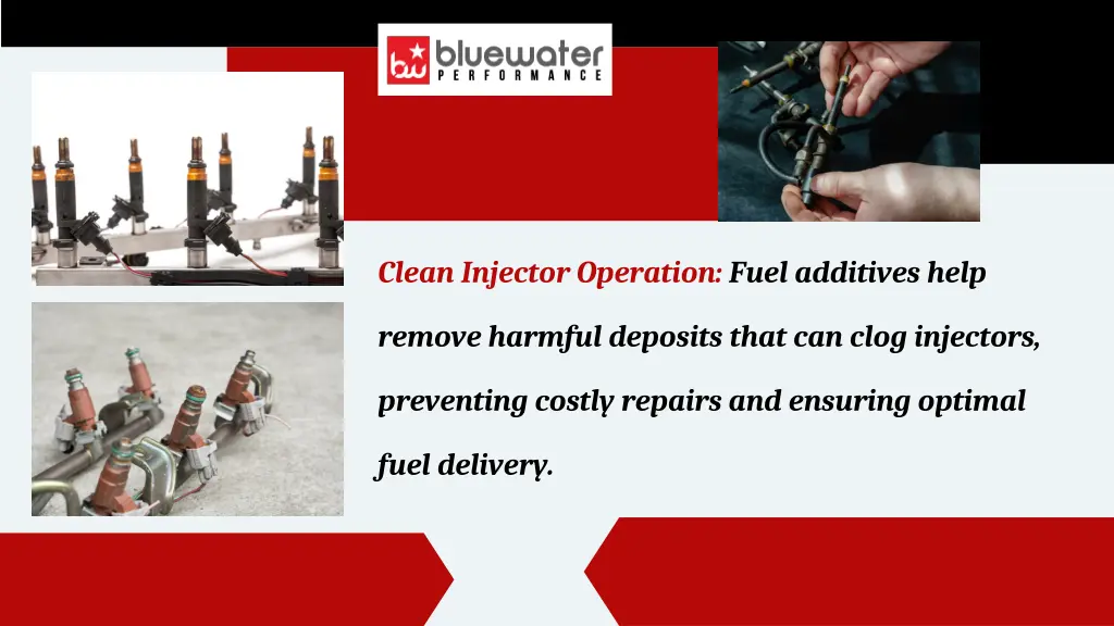 clean injector operation fuel additives help