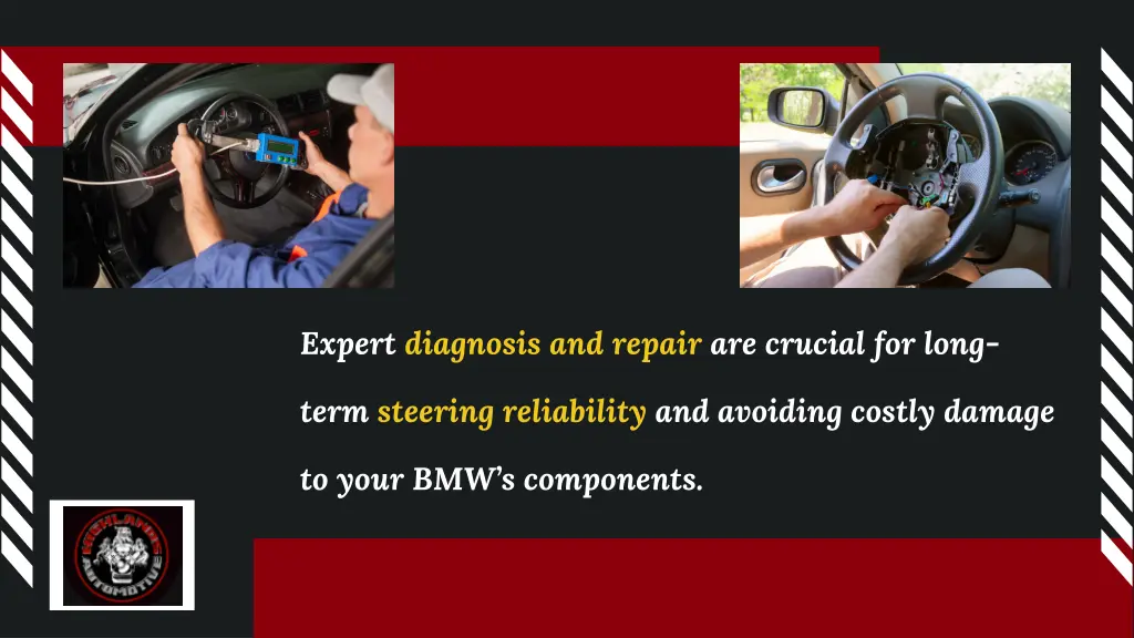 expert diagnosis and repair are crucial for long