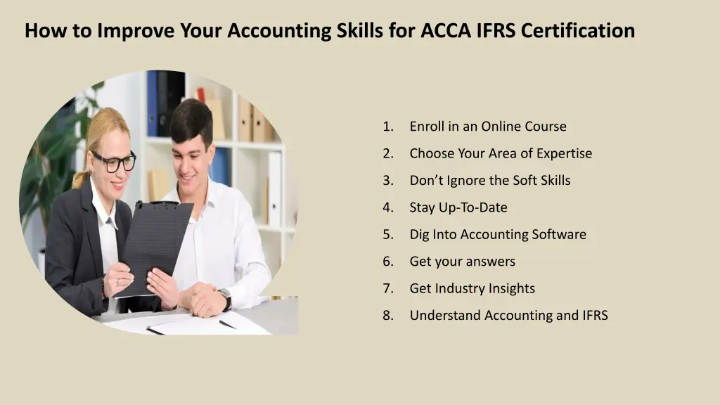 how to improve your accounting skills for acca