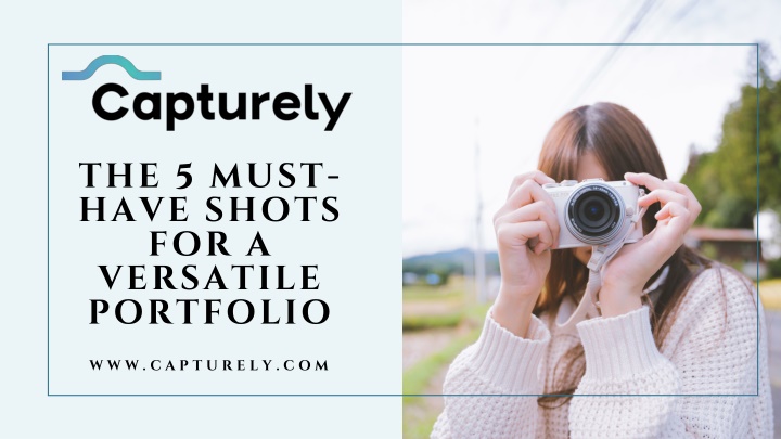 the 5 must have shots for a versatile portfolio