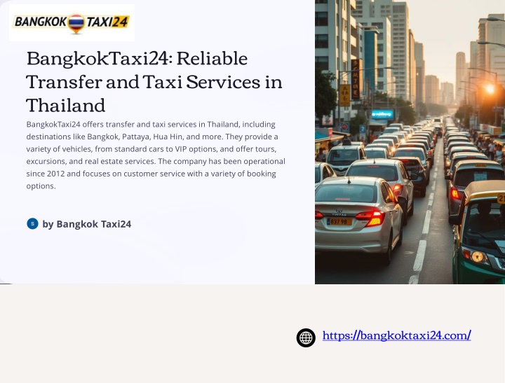 bangkoktaxi24 reliable transfer and taxi services