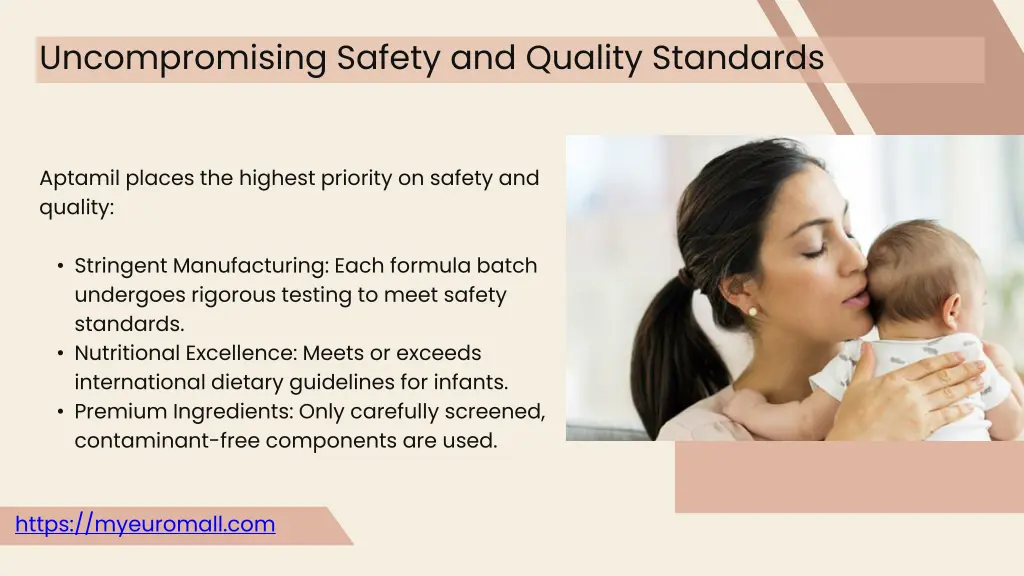 uncompromising safety and quality standards