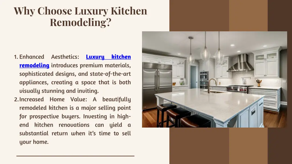 why choose luxury kitchen remodeling